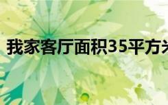 我家客厅面积35平方米（放红号DG可以吗）