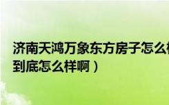 济南天鸿万象东方房子怎么样（济南天鸿万象新天房子质量到底怎么样啊）