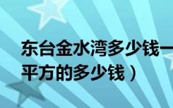 东台金水湾多少钱一平（东台金水湾房子95平方的多少钱）