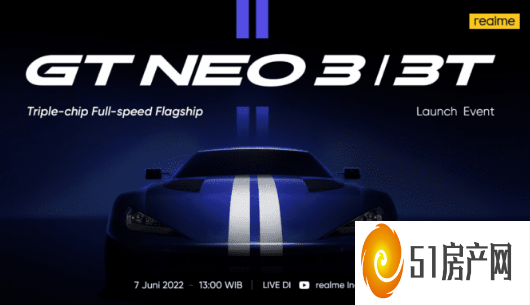 Realme GT Neo 3T India 即将推出