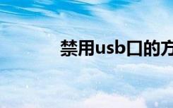 禁用usb口的方法（禁用usb）