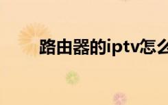 路由器的iptv怎么用（路由器的ip）