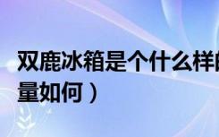 双鹿冰箱是个什么样的公司（双鹿双门冰箱质量如何）