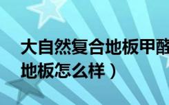 大自然复合地板甲醛e1严重吗（大自然复合地板怎么样）