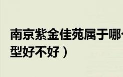 南京紫金佳苑属于哪个区（德基紫金南苑的户型好不好）