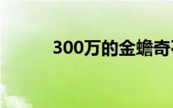 300万的金蟾奇石（300w电源）