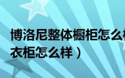 博洛尼整体橱柜怎么样（大家觉得科宝博洛尼衣柜怎么样）