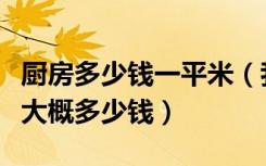 厨房多少钱一平米（我想了解下一套整体厨房大概多少钱）