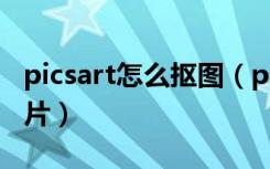 picsart怎么抠图（picsart怎么设置解锁键照片）