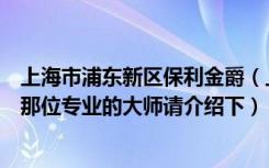 上海市浦东新区保利金爵（上海保利金爵二手房详情谁了解那位专业的大师请介绍下）