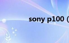 sony p100（sony p100）