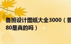 鲁班设计图纸大全3000（鲁班别墅设计图纸及效果图大全280是真的吗）