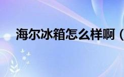 海尔冰箱怎么样啊（海尔冰箱怎么样啊）