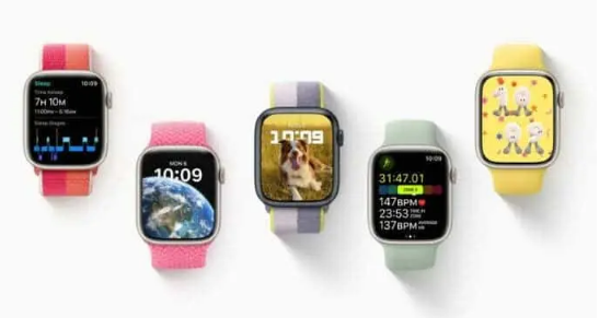 APPLE WATCHOS 9 宣布推出新的表盘和健康功能