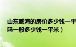 山东威海的房价多少钱一平米最低的?（山东威海买房子贵吗一般多少钱一平米）