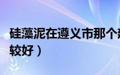 硅藻泥在遵义市那个建材市场（什么牌子的比较好）