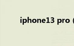 iphone13 pro（iphone廉价版）