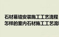 石材幕墙安装施工工艺流程（背栓石材幕墙施工工艺流程是怎样的室内石材施工工艺流程）