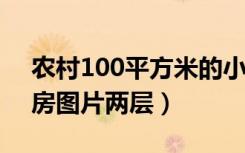 农村100平方米的小洋房（90平方农村小洋房图片两层）