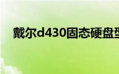 戴尔d430固态硬盘型号（戴尔d43手机）