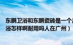 东鹏卫浴和东鹏瓷砖是一个厂家吗（大家觉得东鹏的瓷砖卫浴怎样啊耐用吗人在广州）