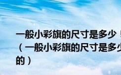 一般小彩旗的尺寸是多少！就是挂在室内屋顶上的长方行的（一般小彩旗的尺寸是多少！就是挂在室内屋顶上的长方行的）