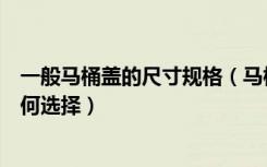 一般马桶盖的尺寸规格（马桶盖尺寸规格马桶盖尺寸应该如何选择）