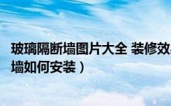 玻璃隔断墙图片大全 装修效果图（隔断玻璃墙价格隔断玻璃墙如何安装）