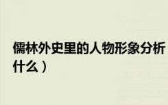 儒林外史里的人物形象分析（《儒林外史》人物形象分析是什么）