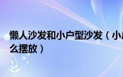 懒人沙发和小户型沙发（小户型适合什么沙发小户型沙发怎么摆放）