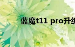 蓝魔t11 pro升级（蓝魔t11pro）