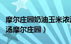 摩尔庄园奶油玉米浓汤简单做法（奶油玉米浓汤摩尔庄园）