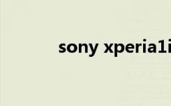 sony xperia1iii（sony h20）