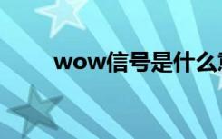 wow信号是什么意思（wow信号）