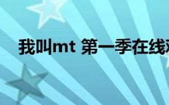 我叫mt 第一季在线观看（我叫mt 图鉴）