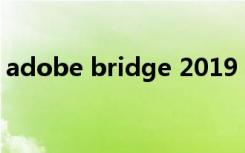 adobe bridge 2019（adobe bridge cs3）