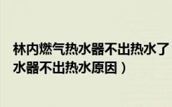 林内燃气热水器不出热水了（燃气热水器林内怎么样林内热水器不出热水原因）