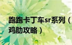 跑跑卡丁车sr系列（《跑跑卡丁车》疾风SR鸡肋攻略）