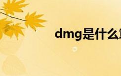 dmg是什么意思（dmg）