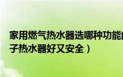 家用燃气热水器选哪种功能的好（热水器那个牌子好什么牌子热水器好又安全）