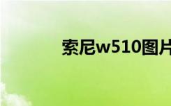 索尼w510图片（索尼w510）