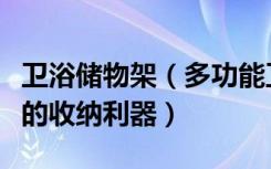 卫浴储物架（多功能卫生间储物架你必不可少的收纳利器）