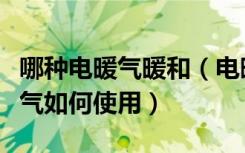 哪种电暖气暖和（电暖气和电暖器的区别电暖气如何使用）