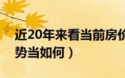 近20年来看当前房价走势（北京房价未来走势当如何）