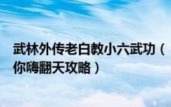 武林外传老白教小六武功（《新武林外传》“小六巡夜”让你嗨翻天攻略）