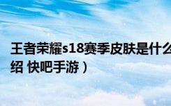 王者荣耀s18赛季皮肤是什么（王者荣耀s18赛季皮肤详细介绍 快吧手游）