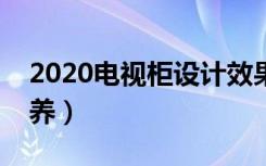 2020电视柜设计效果图大全（电视柜如何保养）