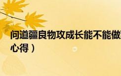 问道疆良物攻成长能不能做到400（《问道》问道内丹详解心得）