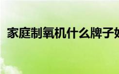 家庭制氧机什么牌子好家庭制氧机如何选购