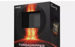 AMD Threadripper Pro 5000WX 封装图像的表面